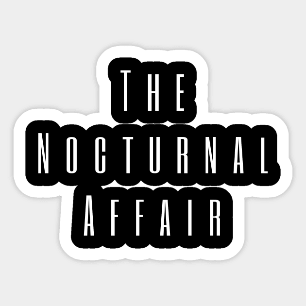 NocturnalLogo Sticker by TheNocturnalAffair